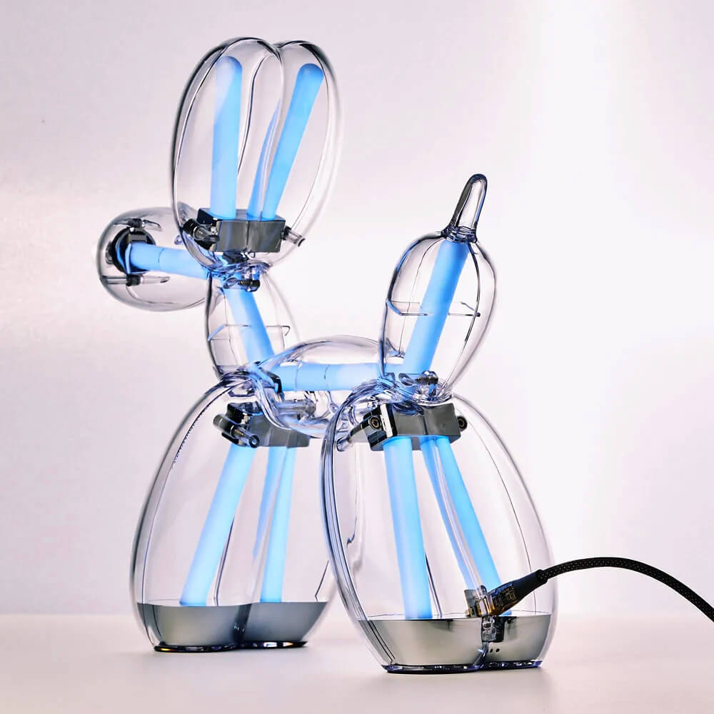 โคมไฟตั้งโต๊ะ LEXON BALLOON DOG LAMP BY JEFF KOONS ไฟ LED 9 สี